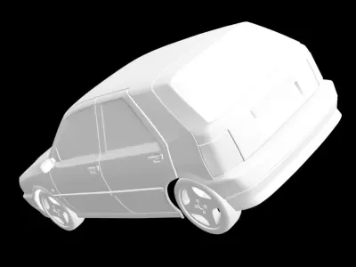 Fiat Tipo5p 3D print model
