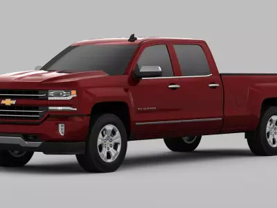 Chevrolet Silverado 1500 2016 3D model