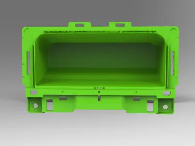 AUDI A6 C7 RS7 2016 Ashtray Accurate 3D Scan  3D model