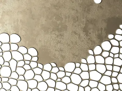 Coral Wall Sculpture 3D model