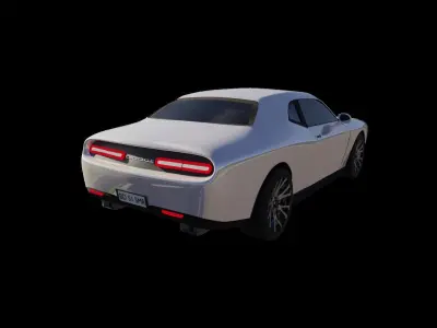 Dodge challenger 3D model