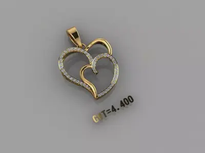 FASHION  PENDANT 3D model purchase