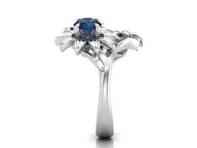 Butterfly ring 3D print model