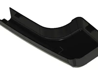 Touareg Wiper Cap 3D Model 3D print model