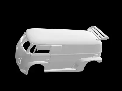 Volkswagen T1 Williams 3D print model