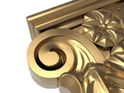  decorative pattern ready for 3D printing 3D model 110