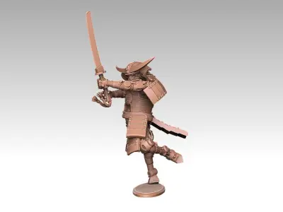 Robo Samurai Mk 6 Free 3D print model