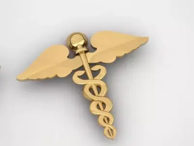 caduceus  3D print model