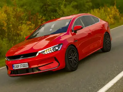 2024 BYD Qin-Plus EV 3D model