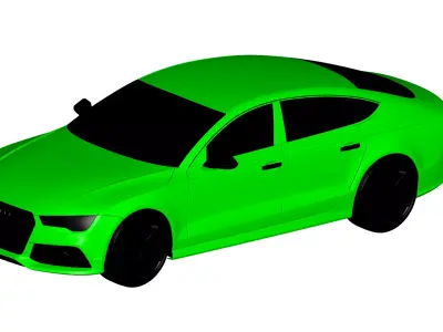 Audi RS7 3D model