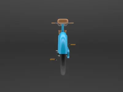 Cycle Low-poly 3D model purchase