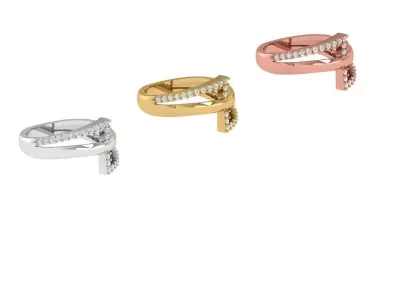 Engagement Ring Free 3D print model 15