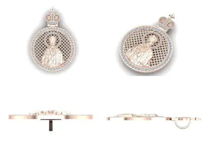 Pendant od 37 3D print model