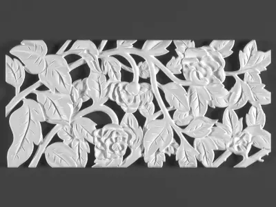 3 ornamental classic decoration art 3d model kitbash vol 23 3D model