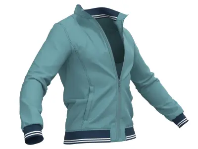 Sport Jacket - Marvelous Designer 3D model