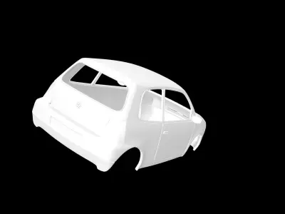 Volkswagen Lupo 3D print model