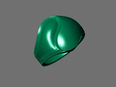 Plain Ring Women Ready STL 3DM Models Womens Rings 3D models 3D print model 64
