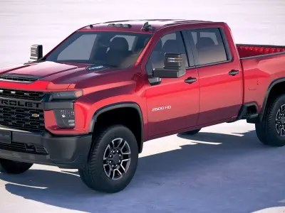Chevrolet Silverado 2500HD CG 2020 3D model