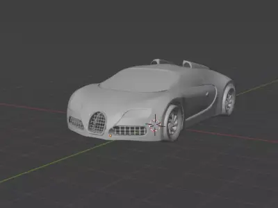 Buggatti veyron 3D model