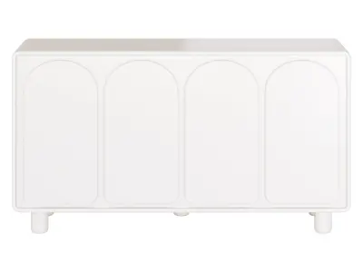 Living Room White Sideboard 3D model