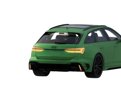 Audi RS6-R Avant  3D model