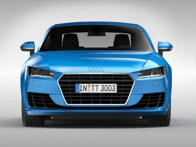Audi TT Coupe 2015 3D model