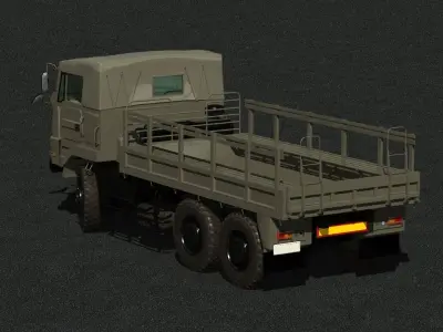 Japan Ground Self Defense Force 3500kg Truck 3D model
