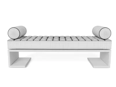 Reda  Amalou Kimani Bench 3D model