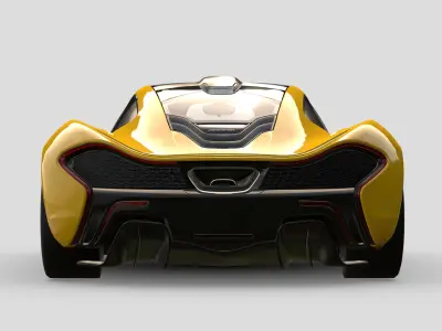 McLaren P1 3D model