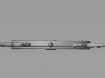 Steering wheel 3D model