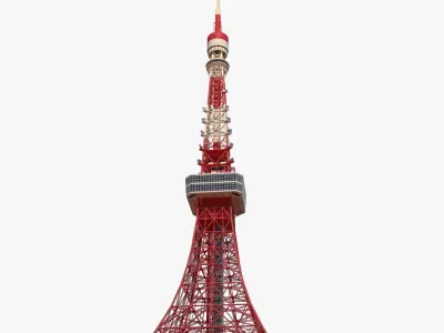 Tokyo Tower 3D model