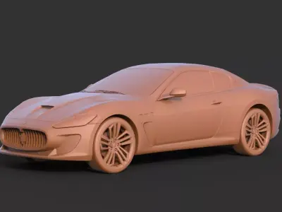 Maserati GranTurismo MC Stradale 3D print model