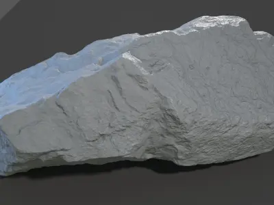 Mountain Rock Scan A Free low-poly 3D model