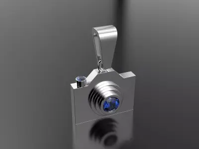 Camera pendant 3D print model