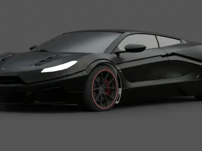 2012 Savage Rivale 3D Model High-Quality Detailed Design Low-poly 3D model