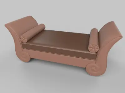 Realistic Sofa 3D model
