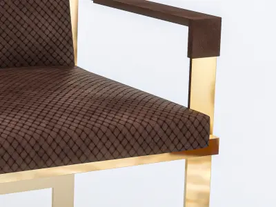 Mika Chair Low-poly 3D model