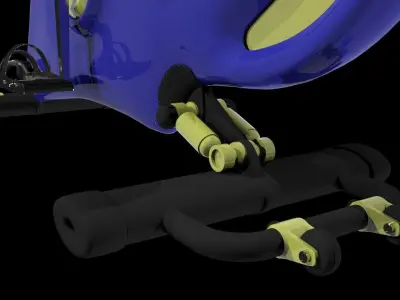 Exercise Bike 3D model