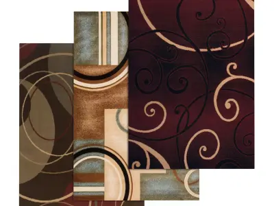 Rug Set 657 3D model