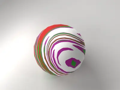 Rubber Ball 3D model