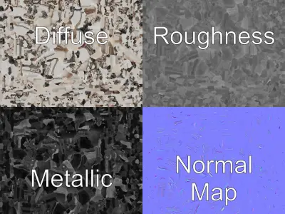 Ornate Decorative Chest D model pack Low-poly 3D model