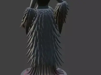 Halloween Demon Queen 3D print model