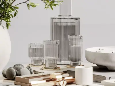 decorative set 147 3D model