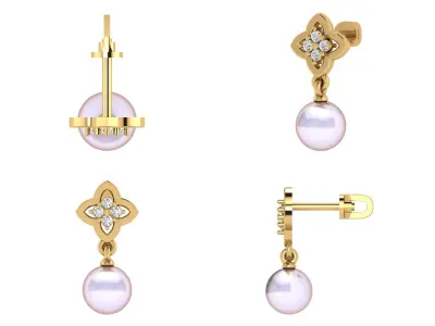 Earrings n7 3D print model