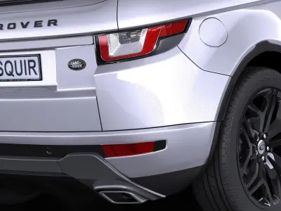Land Rover Range Rover Evoque Convertible 2017 3D model