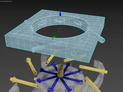 LArendsian Optical Solar Laser Light Drive - Concept 3D model