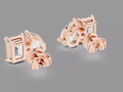 Diamond Studs  3D print model
