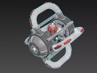 Quadro Vortex Turbo - Concept 3D model
