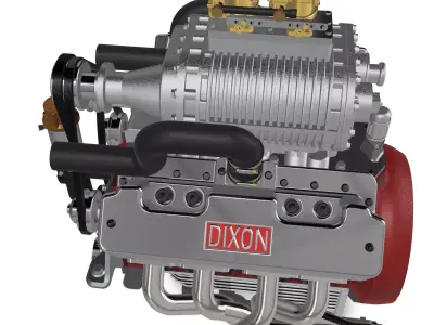 Flathead SCoT blown N Dixon Heads 3D print model