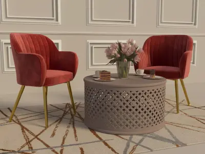 ANDES Armchair 3D model